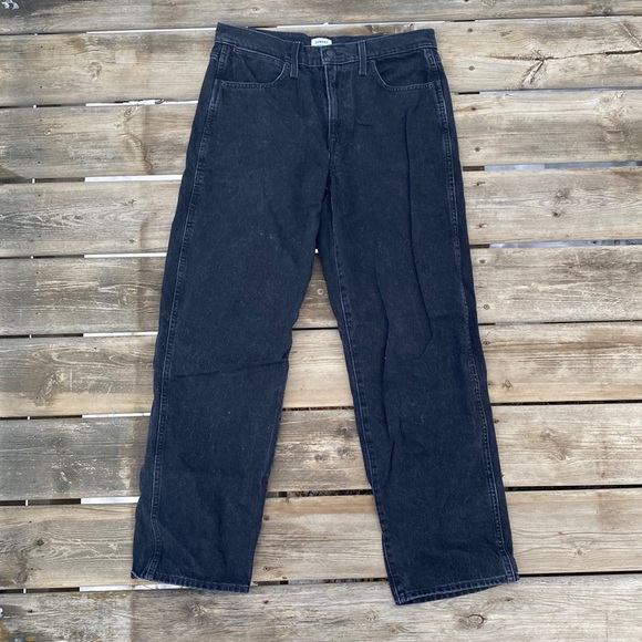 Aritzia Denim - Aritzia Black Wide Legged Jeans